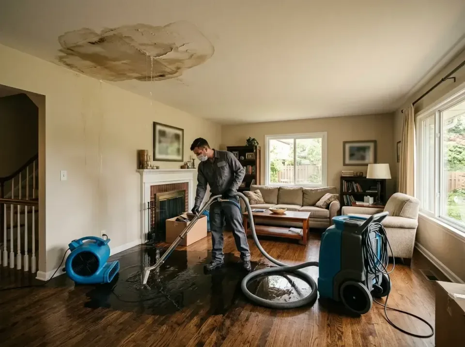 attic-pipe-burst-ceiling-drip-008 — frequently asked questions, Water Damage Restoration & Carpet Care in Midway South, TX